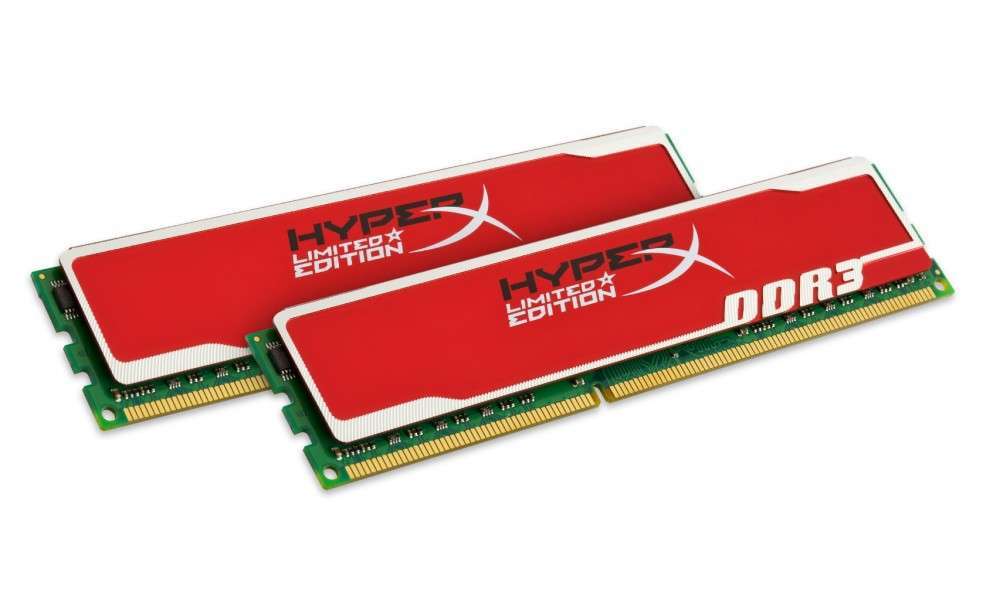 8GB/1600MHz DDR-3 HyperX Red XMP Kit! 2db 4GB KHX1600C9D3B1RK2/8GX memória fotó, illusztráció : KHX1600C9D3B1RK2_8GX