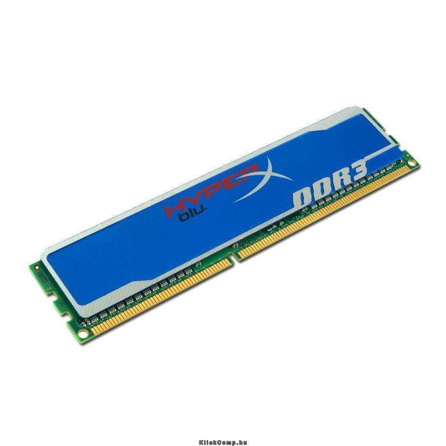4GB DDR3 1600MHz CL9 HyperX Blu Edition fotó, illusztráció : KHX1600C9D3B1_4G