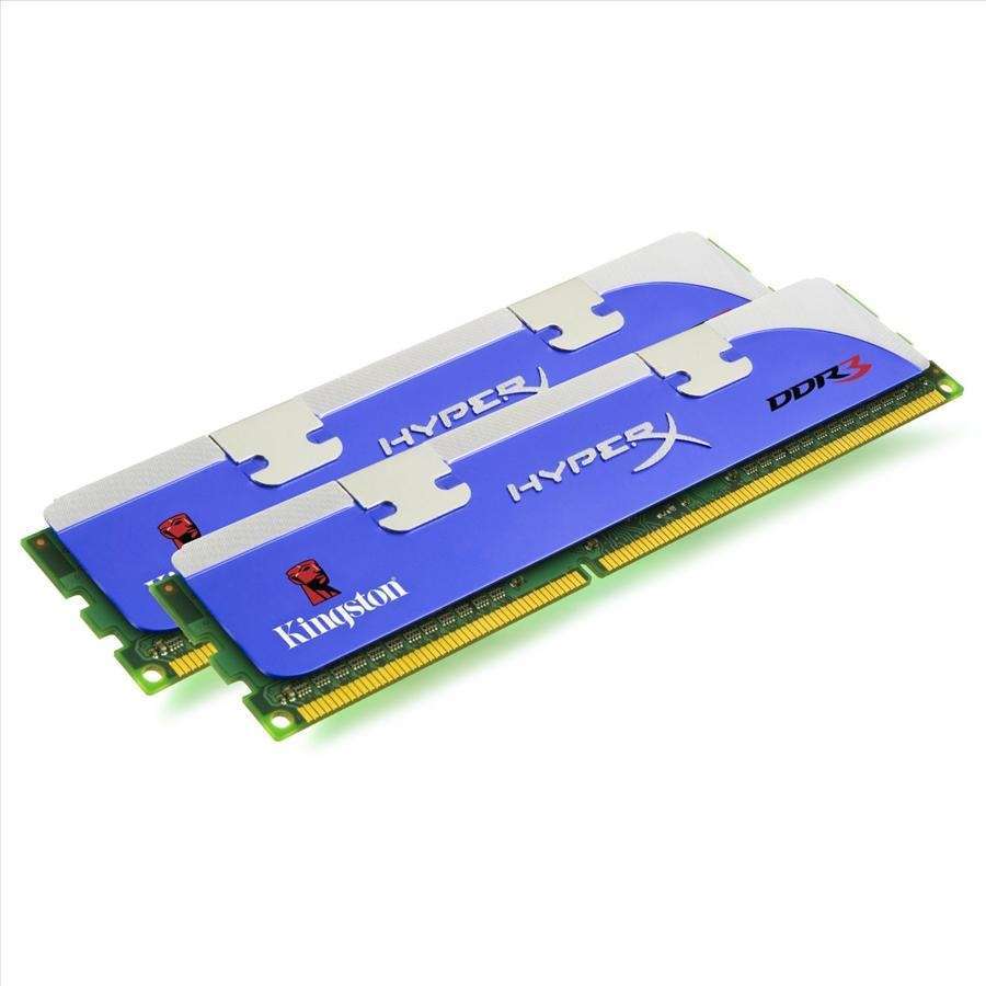 Memória HYPERX DDR3 8GB 1600MHz Non-ECC CL9 9-9-9-27 DIMM memória Kit of 2 XMP fotó, illusztráció : KHX1600C9D3X1K2_8GX