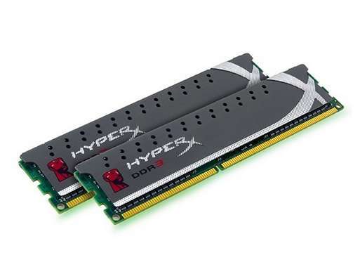 8GB/1600MHz DDR-3 PC3-12800 HyperX X2 Grey XMP Kit! 2db 4GB KHX1600C9D3X2K2/8GX fotó, illusztráció : KHX1600C9D3X2K2_8GX