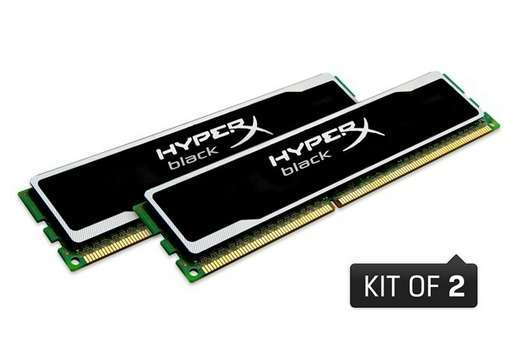 16GB/1600MHz DDR-3 HyperX Black Kit! 2db 8GB KHX16C10B1BK2/16 memória fotó, illusztráció : KHX16C10B1BK2_16