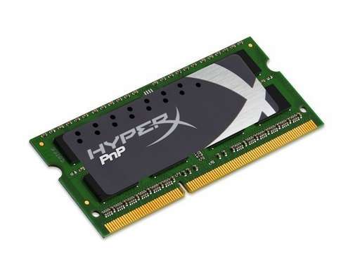 4GB/1600MHz DDR-3 HyperX PnP KHX16S9P1/4 notebook memória fotó, illusztráció : KHX16S9P1_4
