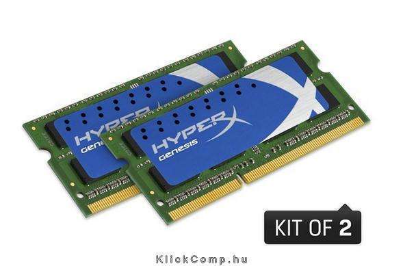 8GB/1866MHz DDR-3 HyperX 1,35V Kit! 2db 4GB KHX18LS11P1K2/8 notebook memória fotó, illusztráció : KHX18LS11P1K2_8