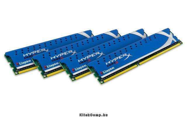 Memória HYPERX DDR3 8GB 2133MHz Non-ECC CL11 DIMM memória Kit of 4 XMP fotó, illusztráció : KHX2133C11D3K4_8GX