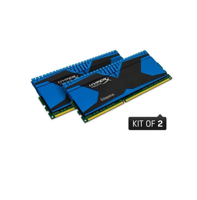 8GB DDR3 2400MHz CL11 2x4GB HyperX XMP Predator Series fotó, illusztráció : KHX24C11T2K2_8X