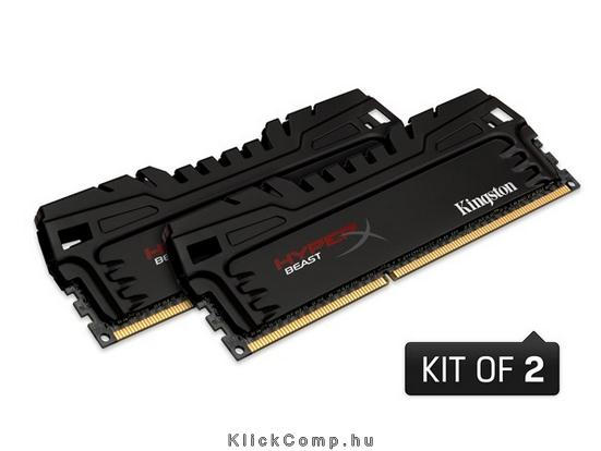 16GB/2400MHz DDR-3 HyperX Beast XMP Kit! 2db 8GB KHX24C11T3K2/16X memória fotó, illusztráció : KHX24C11T3K2_16X
