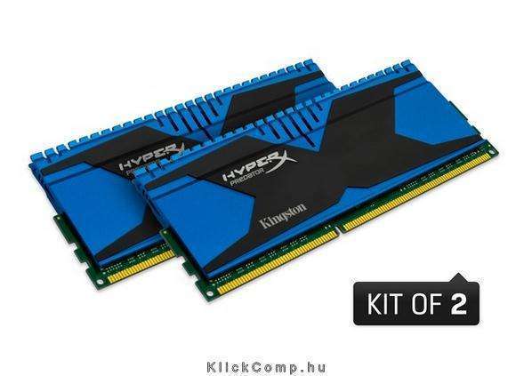 8GB DDR3 Memória 2666MHz Kit! 2db 4GB memória KINGSTON HyperX Predator XMP KHX2 fotó, illusztráció : KHX26C11T2K2_8X