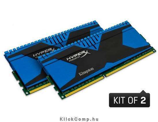 8GB DDR3 Memória 2800MHz Kit! 2db 4GB memória KINGSTON HyperX Predator XMP KHX2 fotó, illusztráció : KHX28C12T2K2_8X
