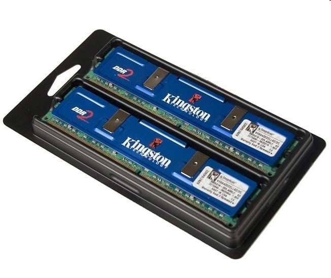 2GB/800MHz DDR-II HyperX NVIDIA SLI-Ready Kit! 2db 1GB KHX6400D2LLK2/2GN memóri fotó, illusztráció : KHX6400D2LLK2_2GN