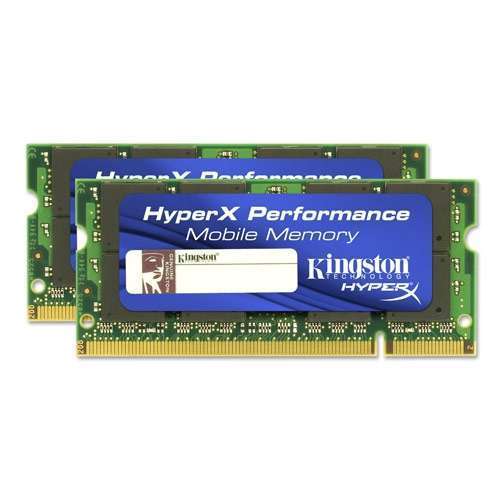 4GB/800MHz DDR-II HyperX Kit! 2db 2GB KHX6400S2LLK2/4G notebook memória fotó, illusztráció : KHX6400S2LLK2_4G