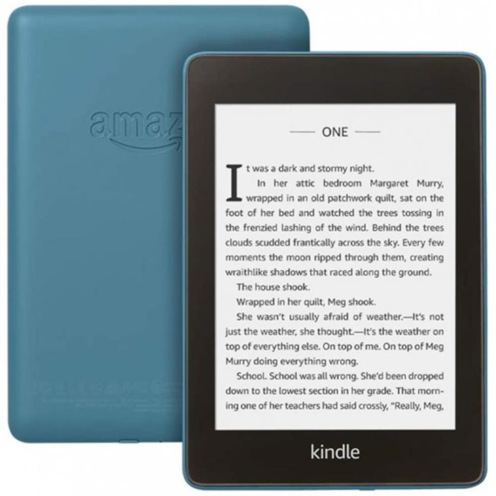 e-book olvasó 6  E-Ink Amazon Kindle Paperwhite 2018 8GB Kék fotó, illusztráció : KINDLE820188RBWH