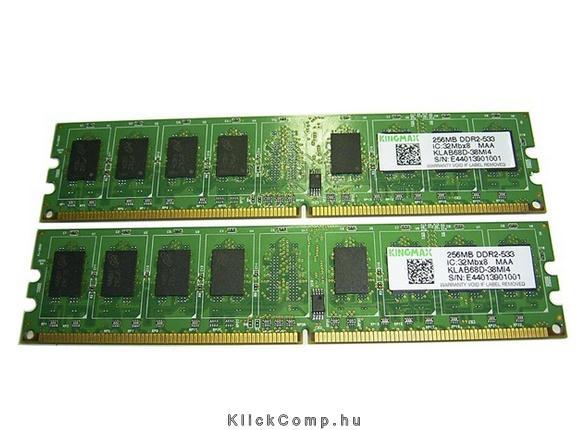 4GB DDR3 memória 1333MHz Kit! 2db 2GB KINGMAX fotó, illusztráció : KINGMAX-53764