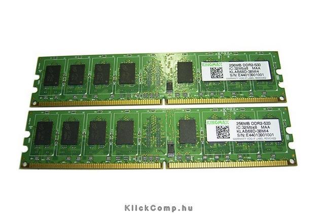 4GB DDR3 memória 1600MHz Kit! 2db 2GB KINGMAX fotó, illusztráció : KINGMAX-53769