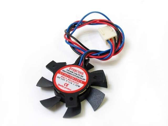 VGA hűtő venti, 4,5cm széles, 5000rpm fotó, illusztráció : KKC4510M12CA