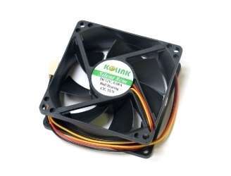 COOLER 8cm golyóscsapágyas Házhűtő Kolink (1 év) - Már nem forgalmazott termék fotó, illusztráció : KKC8025LB