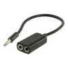 Jack 3.5mm 4ring (M) > 2*3ring(F) mic+head KKTJ4MJ23F Technikai adatok