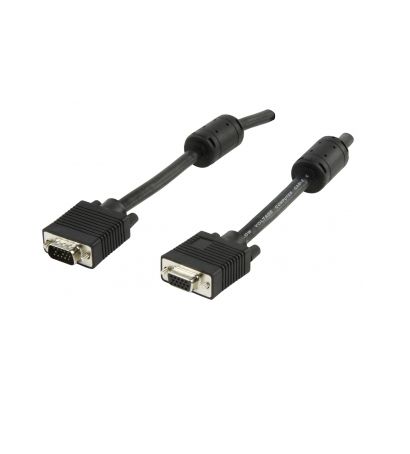 Kábel monitor hosszabbító 3m 2 ferrit gyűrű fotó, illusztráció : KKTM033QMF