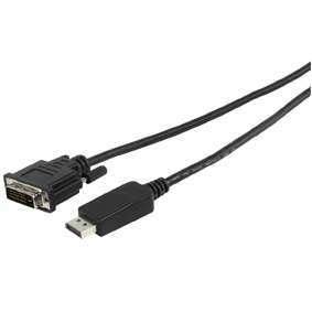 Kábel DisplayPort DVI 1,8m fotó, illusztráció : KKTMDPD02