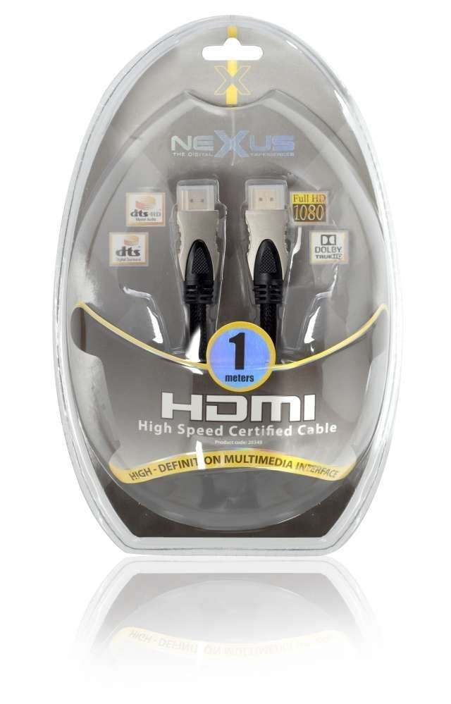 HDMI-HDMI monitor kábel, 1m fotó, illusztráció : KKTMHH01