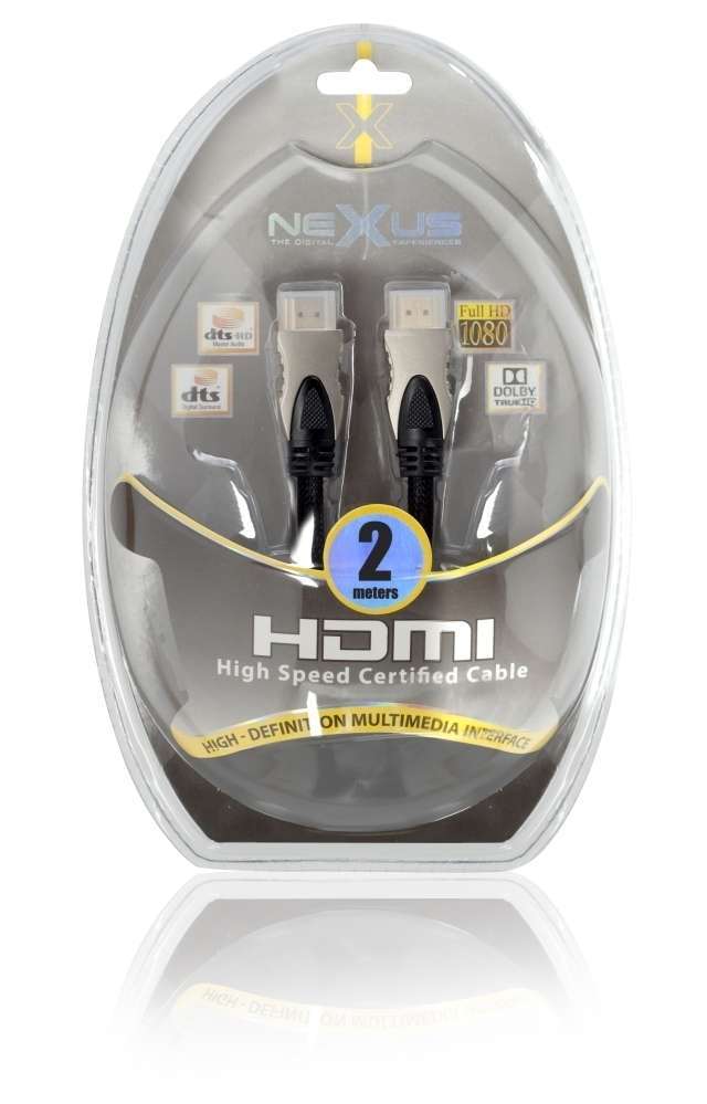 HDMI-HDMI kábel, 2m High-Performance fotó, illusztráció : KKTMHH02HP