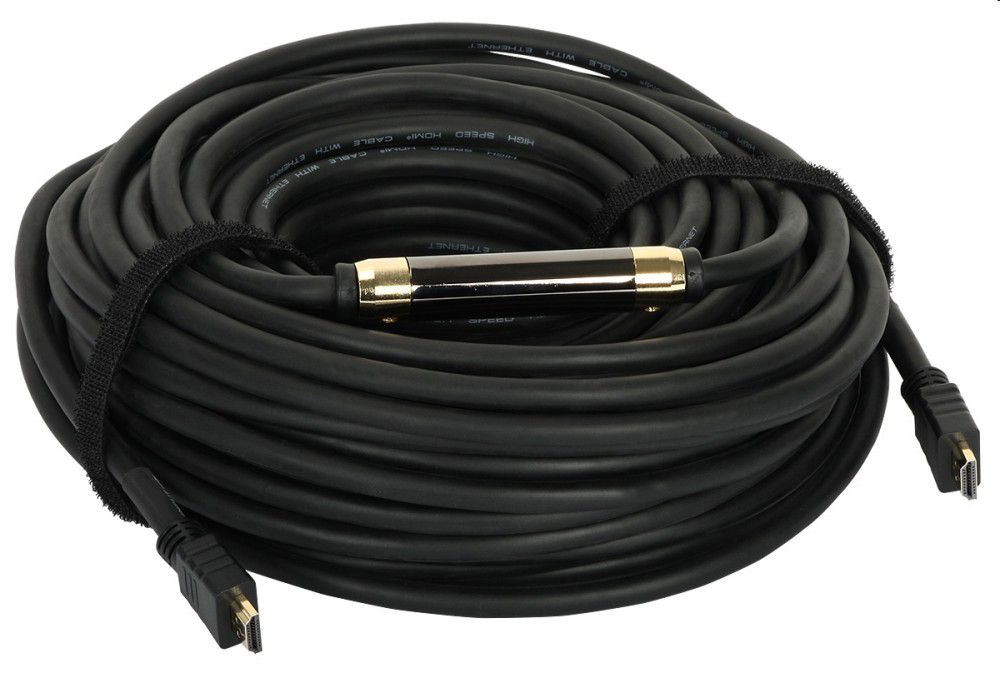 HDMI Kábel 30m Erősítővel Összekötő kábel HDMI (Male) - HDMI (Male) fotó, illusztráció : KKTMHH30E