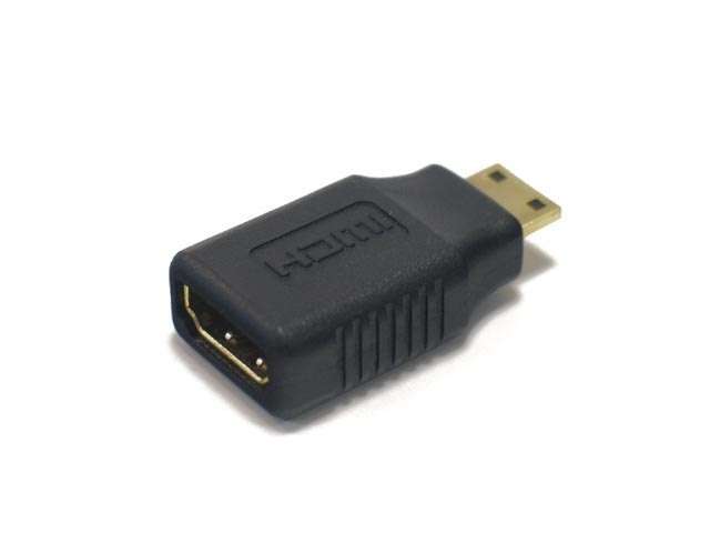 Adapter HDMI-F to mini HDMI-M átalakító HDMI-F (Anya) to mini HDMI-M (Apa) fotó, illusztráció : KKTMHHM00