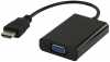 HDMI to VGA converter 20cm Fekete +3,5mm