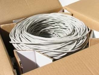 UTP patch kábel, CAT5e, 305m dob fotó, illusztráció : KKTNW305E