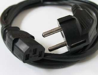 Kábel 220V táp 3m tápkábel fotó, illusztráció : KKTP0103