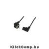 220V hálózati tápkábel 1,8M 90° KKTP01V90 Technikai adatok