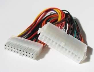 24=>20tűs tápkábel adapter fotó, illusztráció : KKTP2420