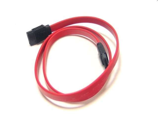 Kábel SATA3 adat, sima piros, 50cm fotó, illusztráció : KKTSATAS60R