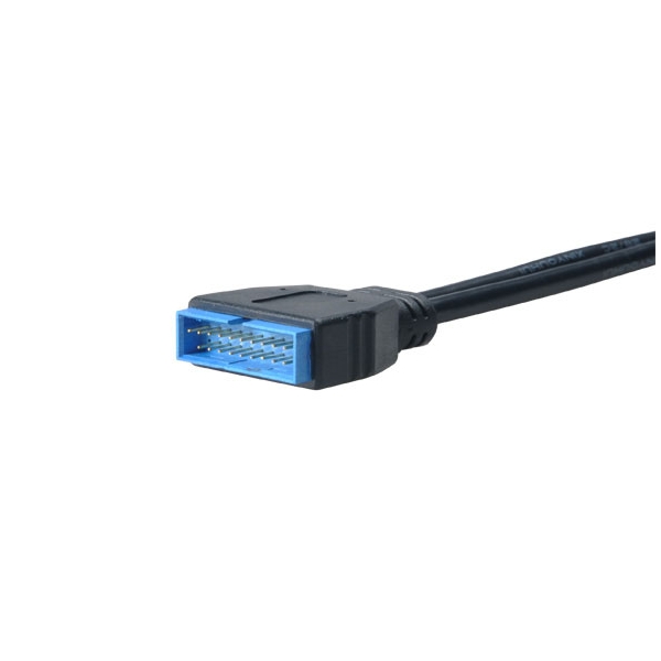 Kábel USB átalakító  USB 2.0 (Female) - USB 3.0 (Male) Belső AK-CBUB19 - Már ne fotó, illusztráció : KKTU0302BELS