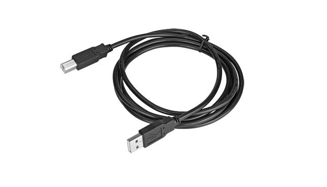 USB 2.0 összekötő kábel A/B, 5m fotó, illusztráció : KKTU215V