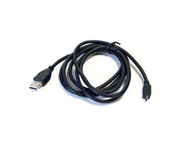 Kábel USB 2.0 összekötő A/microB 1,8m fotó, illusztráció : KKTU21MB