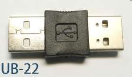 USB 2.0 fordító A/A, M/M fotó, illusztráció : KKTU2200MM