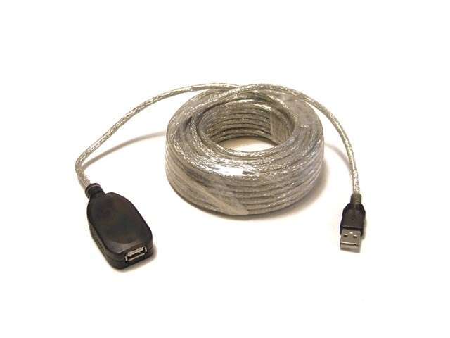 USB 2.0 hosszabítókábel A/A, 12m erősítő fotó, illusztráció : KKTU2212E