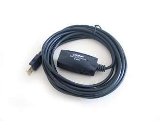 Kábel USB 2.0 hosszabító A/A, 5m erősítős fotó, illusztráció : KKTU225E