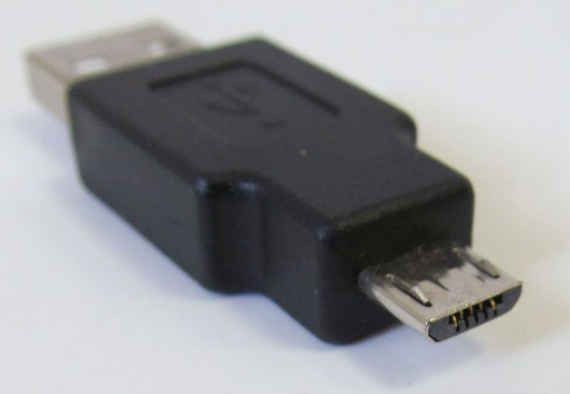 USB 2.0 A apa to microB apa fotó, illusztráció : KKTU22MICROMM