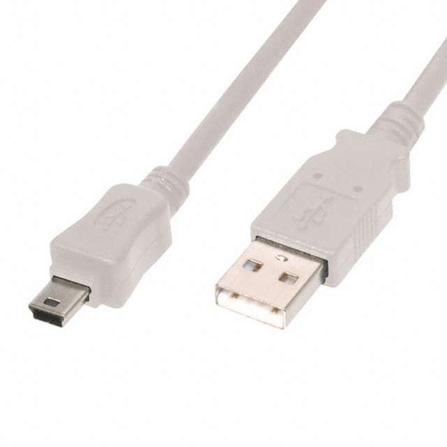USB 2.0 MINI CABLE 5PIN 1méter fotó, illusztráció : KKTU231M