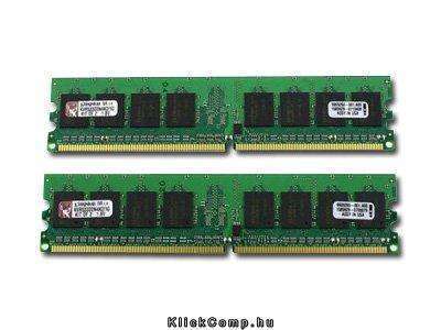 Memória DDR3 4GB 1066MHz CL7 DIMM memória Kit2 fotó, illusztráció : KVR1066D3N7K2_4G