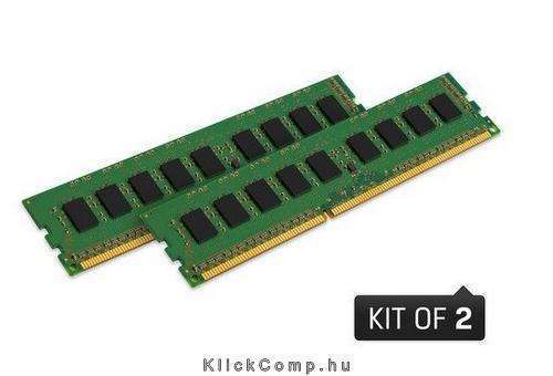 8GB DDR3 Memória 1333MHz Kit! 2db 4GB memória KINGSTON KVR13N9S8K2/8 fotó, illusztráció : KVR13N9S8K2_8