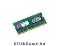 Kingston 4GB 1600MHz DDR-3 1,35V (KVR16LS11 4) notebook memória KVR16LS11_4 fotó
