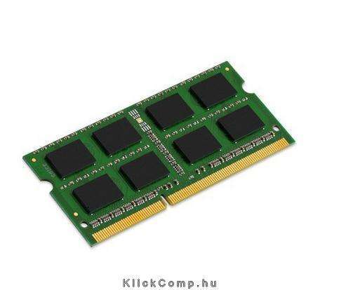 8GB DDR3 notebook memória 1600MHz 1.35V KINGSTON KVR16LS11/8 fotó, illusztráció : KVR16LS11_8