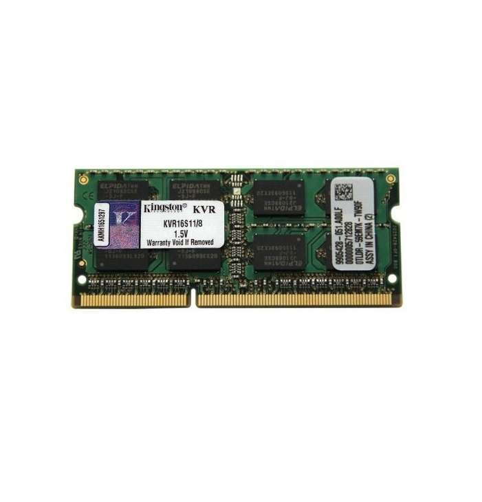 8GB DDR3 notebook memória 1600MHz KINGSTON KVR16S11/8 fotó, illusztráció : KVR16S11_8