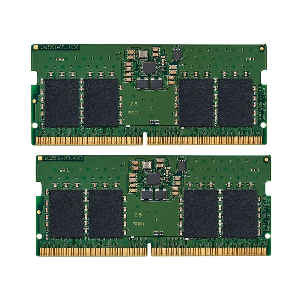 32GB DDR5 notebook memória 4800MHz 2x16GB Kingston KVR48S40BS8K2 fotó, illusztráció : KVR48S40BS8K2-32