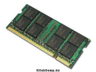 2GB/800MHz DDR-II KVR800D2S6/2G notebook memória fotó, illusztráció : KVR800D2S6_2G