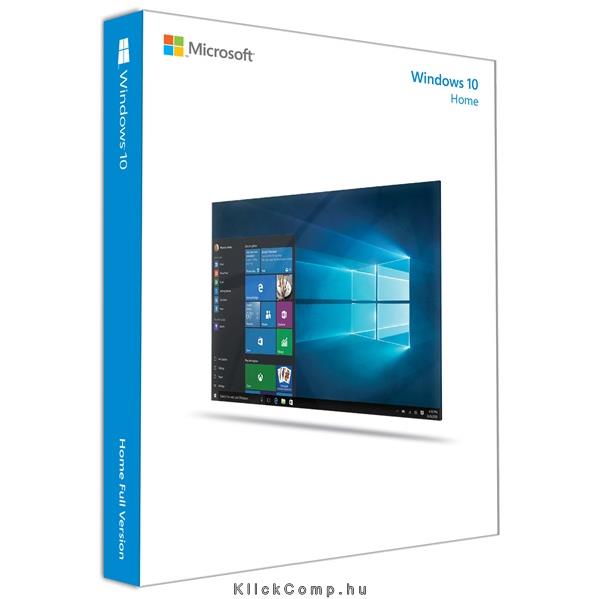Microsoft Windows 10 Home 32/64-bit HUN 1 Felhasználó Dobozos operációs rendsze fotó, illusztráció : KW9-00243
