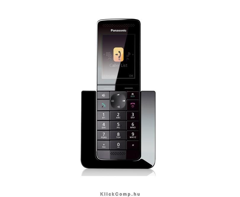 Panasonic DECT telefon, színes kijelző, konferenciahívás, üzenetrög fotó, illusztráció : KX-PRS110PDW