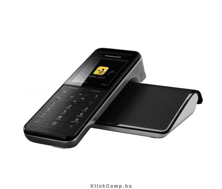Panasonic DECT telefon, okostelefon csatlakozás, fekete fotó, illusztráció : KX-PRW110PDW